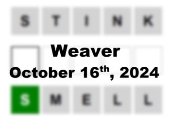 ‘Wordle’ Answer Today 1215 October 16th 2024 – Hints and Solution (10/16/24)