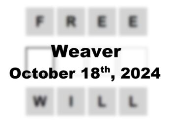 ‘Wordle’ Answer Today 1217 October 18th 2024 – Hints and Solution (10/18/24)