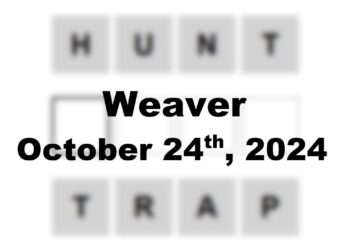 Today’s ‘Weaver’ Answer: October 24th 2024 Hints and Solution