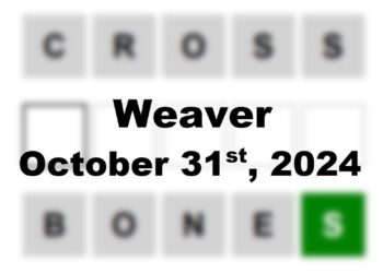 ‘Wordle’ Answer Today 1230 October 31st 2024 – Hints and Solution (10/31/24)