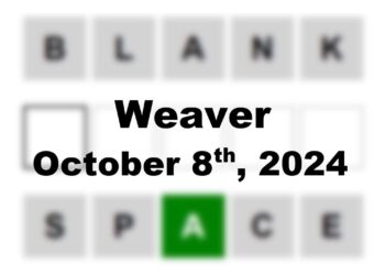 ‘Wordle’ Answer Today 1207 October 8th 2024 – Hints and Solution (10/8/24)