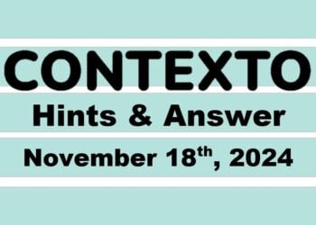 ‘Wordle’ Answer Today 1248 November 18th 2024 – Hints and Solution (11/18/24)