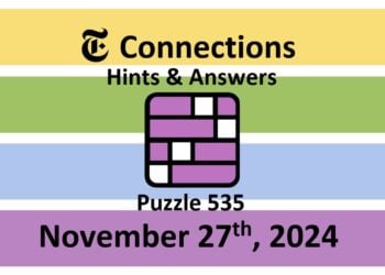 ‘Wordle’ Answer Today 1257 November 27th 2024 – Hints and Solution (11/27/24)
