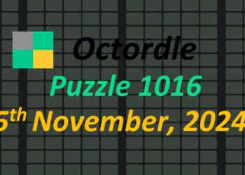 ‘Wordle’ Answer Today 1235 November 5th 2024 – Hints and Solution (11/5/24)