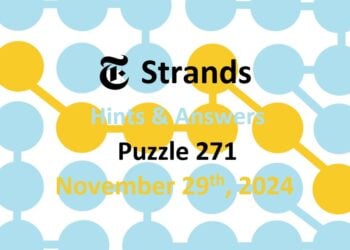 ‘Wordle’ Answer Today 1259 November 29th 2024 – Hints and Solution (11/29/24)