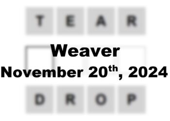 ‘Wordle’ Answer Today 1250 November 20th 2024 – Hints and Solution (11/20/24)