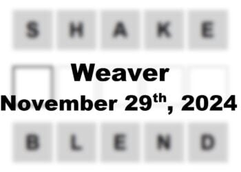 ‘Wordle’ Answer Today 1259 November 29th 2024 – Hints and Solution (11/29/24)