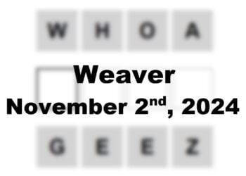 ‘Wordle’ Answer Today 1232 November 2nd 2024 – Hints and Solution (11/2/24)