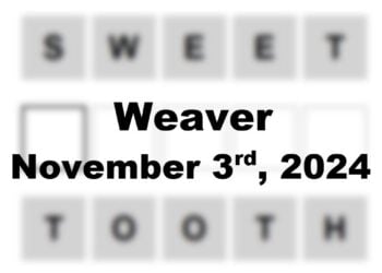 ‘Wordle’ Answer Today 1233 November 3rd 2024 – Hints and Solution (11/3/24)