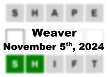 ‘Wordle’ Answer Today 1235 November 5th 2024 – Hints and Solution (11/5/24)