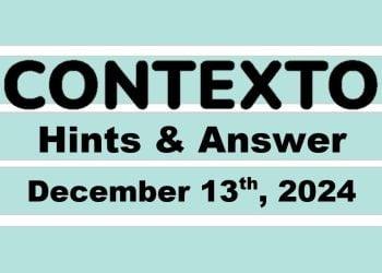 ‘Wordle’ Answer Today 1273 December 13th 2024 – Hints and Solution (12/13/24)