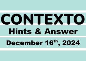 ‘Wordle’ Answer Today 1276 December 16th 2024 – Hints and Solution (12/16/24)