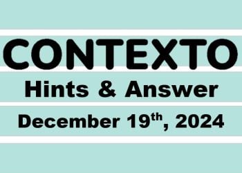 ‘Wordle’ Answer Today 1279 December 19th 2024 – Hints and Solution (12/19/24)