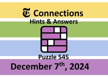 ‘Wordle’ Answer Today 1267 December 7th 2024 – Hints and Solution (12/7/24)