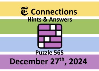 ‘Wordle’ Answer Today 1287 December 27th 2024 – Hints and Solution (12/27/24)