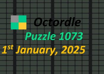 ‘Wordle’ Answer Today 1292 January 1st 2025 – Hints and Solution (1/1/25)