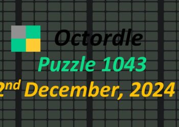 ‘Wordle’ Answer Today 1262 December 2nd 2024 – Hints and Solution (12/2/24)