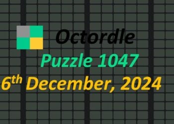 ‘Wordle’ Answer Today 1266 December 6th 2024 – Hints and Solution (12/6/24)