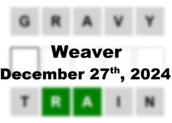 ‘Wordle’ Answer Today 1287 December 27th 2024 – Hints and Solution (12/27/24)