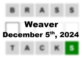 ‘Wordle’ Answer Today 1265 December 5th 2024 – Hints and Solution (12/5/24)