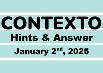 ‘Wordle’ Answer Today 1293 January 2nd 2025 – Hints and Solution (1/2/25)