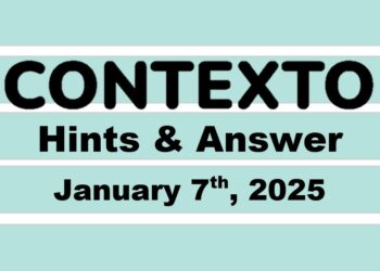 ‘Wordle’ Answer Today 1298 January 7th 2025 – Hints and Solution (1/7/25)