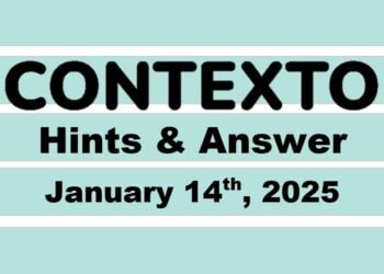 ‘Wordle’ Answer Today 1305 January 14th 2025 – Hints and Solution (1/14/25)