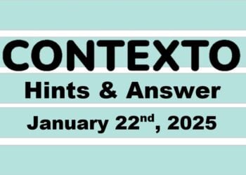 ‘Wordle’ Answer Today 1313 January 22nd 2025 – Hints and Solution (1/22/25)