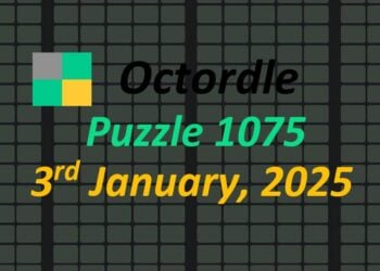 ‘Wordle’ Answer Today 1294 January 3rd 2025 – Hints and Solution (1/3/25)