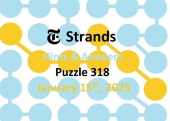 ‘Wordle’ Answer Today 1306 January 15th 2025 – Hints and Solution (1/15/25)