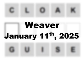 ‘Wordle’ Answer Today 1302 January 11th 2025 – Hints and Solution (1/11/25)