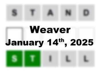 ‘Wordle’ Answer Today 1305 January 14th 2025 – Hints and Solution (1/14/25)