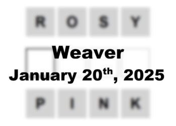 ‘Wordle’ Answer Today 1311 January 20th 2025 – Hints and Solution (1/20/25)