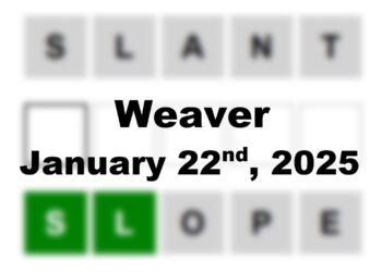 ‘Wordle’ Answer Today 1313 January 22nd 2025 – Hints and Solution (1/22/25)