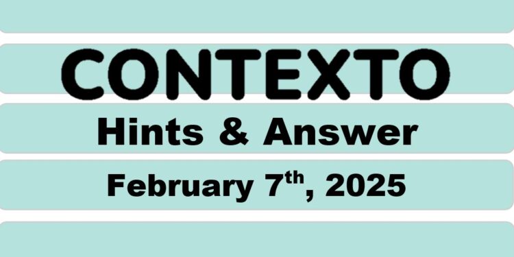 Daily Contexto 873 - February 7th 2025