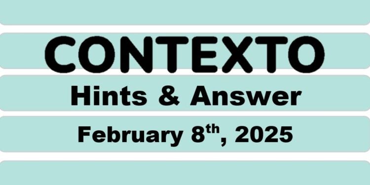Daily Contexto 874 - February 8th 2025