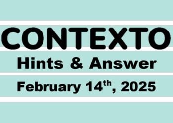 ‘Wordle’ Answer Today 1336 February 14th 2025 – Hints and Solution (2/14/25)