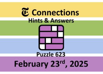 ‘Wordle’ Answer Today 1345 February 23rd 2025 – Hints and Solution (2/23/25)