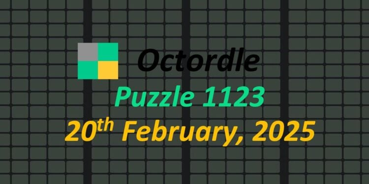 Daily Octordle 20th February 2025 Answers Today 1123