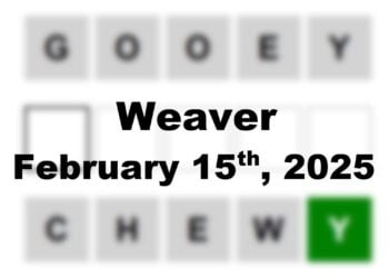 ‘Wordle’ Answer Today 1337 February 15th 2025 – Hints and Solution (2/15/25)