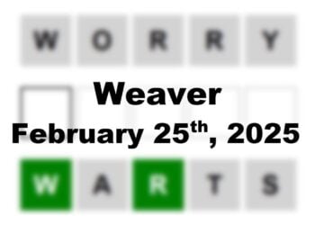 ‘Wordle’ Answer Today 1347 February 25th 2025 – Hints and Solution (2/25/25)