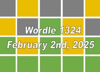 ‘Wordle’ Answer Today 1324 February 2nd 2025 – Hints and Solution (2/2/25)