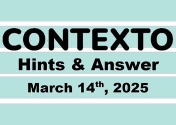 ‘Wordle’ Answer Today 1364 March 14th 2025 – Hints and Solution (3/14/25)