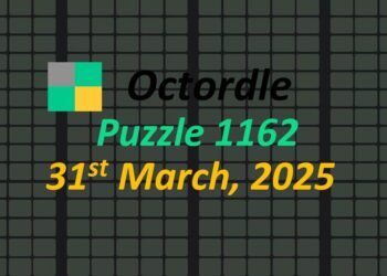 ‘Wordle’ Answer Today 1381 March 31st 2025 – Hints and Solution (3/31/25)