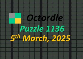 ‘Wordle’ Answer Today 1355 March 5th 2025 – Hints and Solution (3/5/25)