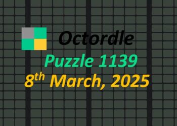 ‘Wordle’ Answer Today 1358 March 8th 2025 – Hints and Solution (3/8/25)