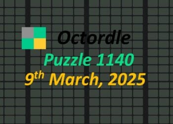 ‘Wordle’ Answer Today 1359 March 9th 2025 – Hints and Solution (3/9/25)