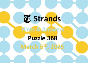 ‘Wordle’ Answer Today 1356 March 6th 2025 – Hints and Solution (3/6/25)