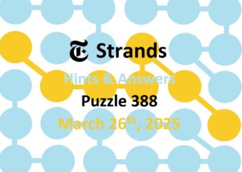 ‘Wordle’ Answer Today 1376 March 26th 2025 – Hints and Solution (3/26/25)