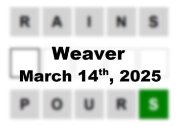 ‘Wordle’ Answer Today 1364 March 14th 2025 – Hints and Solution (3/14/25)